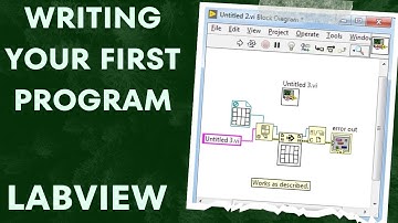 Writing Your First LabVIEW Program