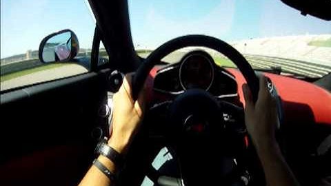 Helmet Camera | MP4-12C McLaren one lap in Valencia | Driver Point of View