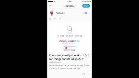 BreadcrumbsAway, come respingere i collegamenti breadcrumb in iOS 9