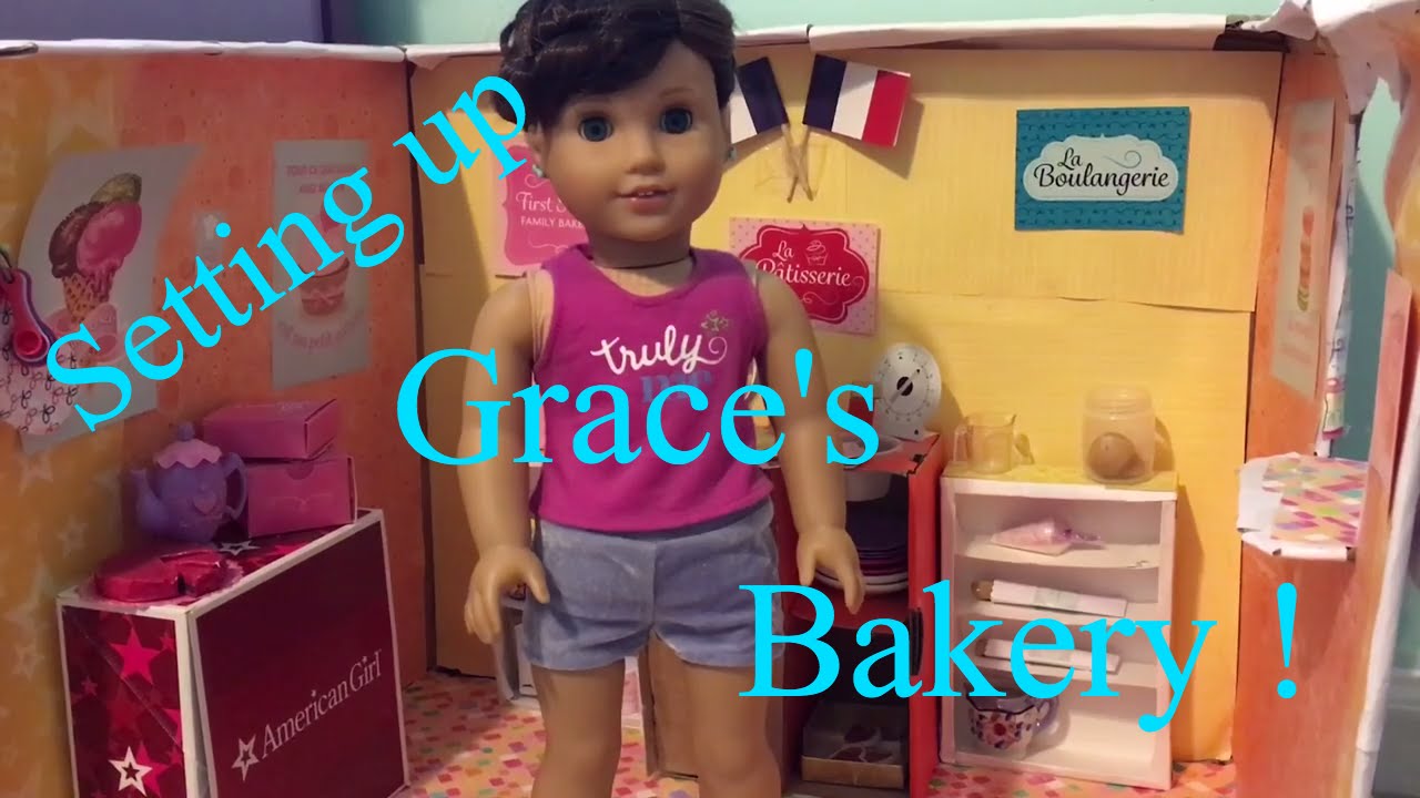 Setting up Graces bakery! - YouTube
