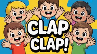 Clap Clap Happy Hands Fun Kids Song Nursery Rhyme For Toddlers