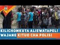 KILICHOMKUTA ALIEWATAPELI WAJANE KITUO CHA POLISI