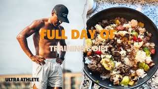 Full Day of Eating & Training | 100+ Mile Weeks 3800+ Calories 
