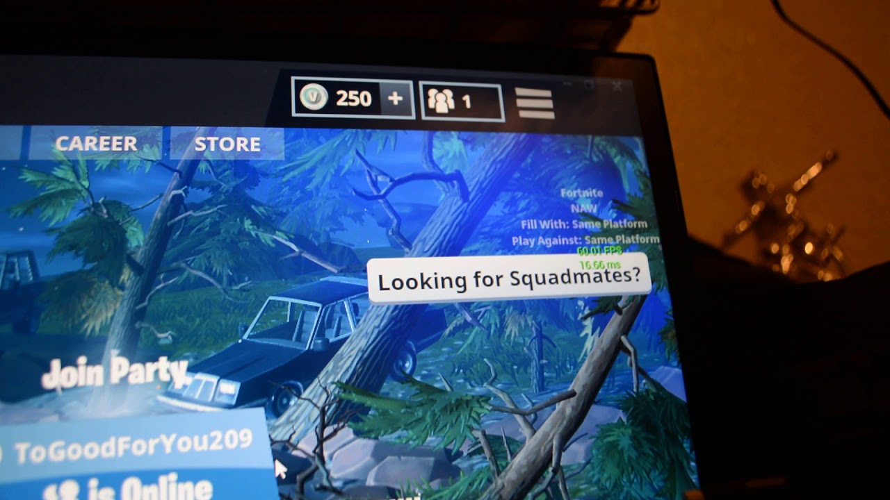 fortnite cross platform won t work please help - fortnite play against same platform