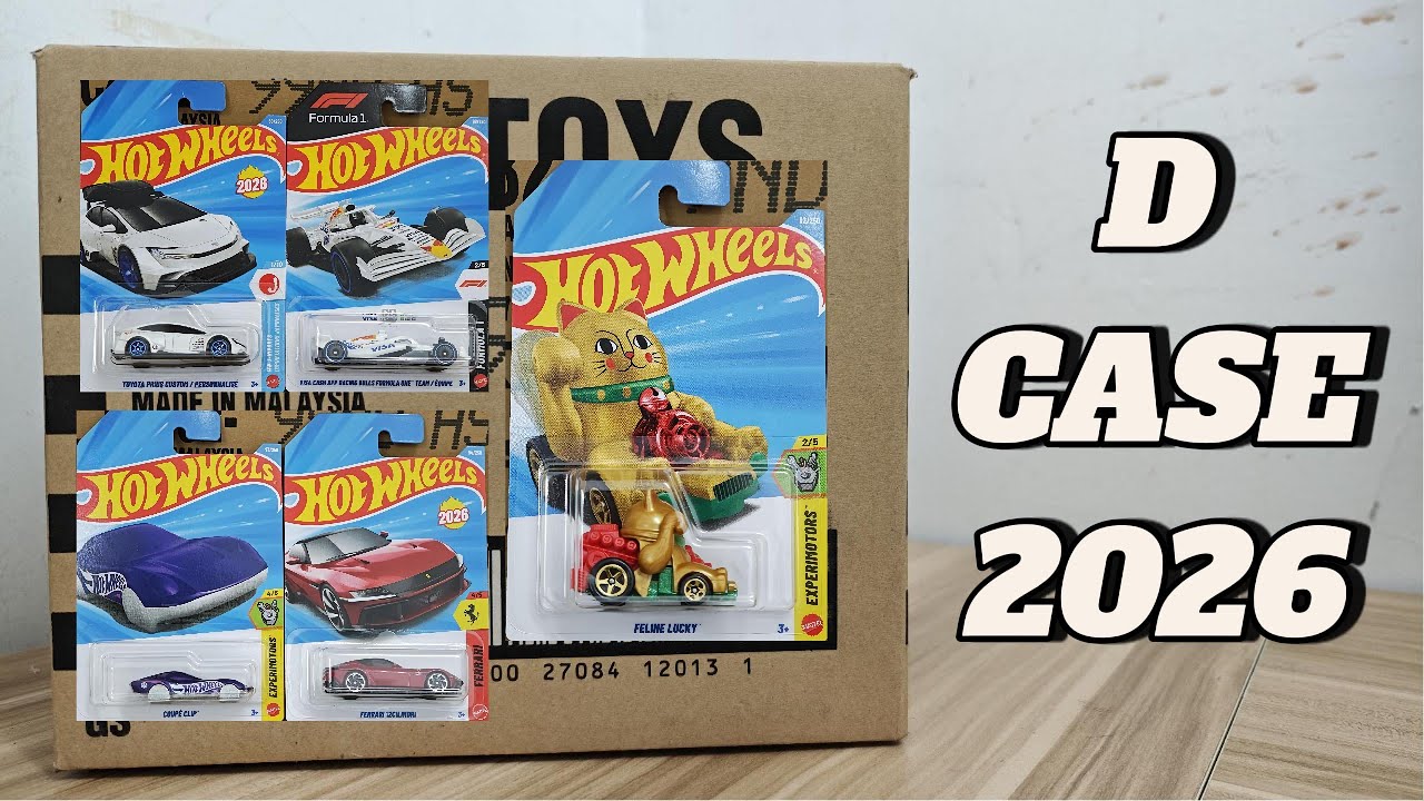 Hot Wheels D Case 2026 Unboxing (Most Wanted Diecast!) YouTube