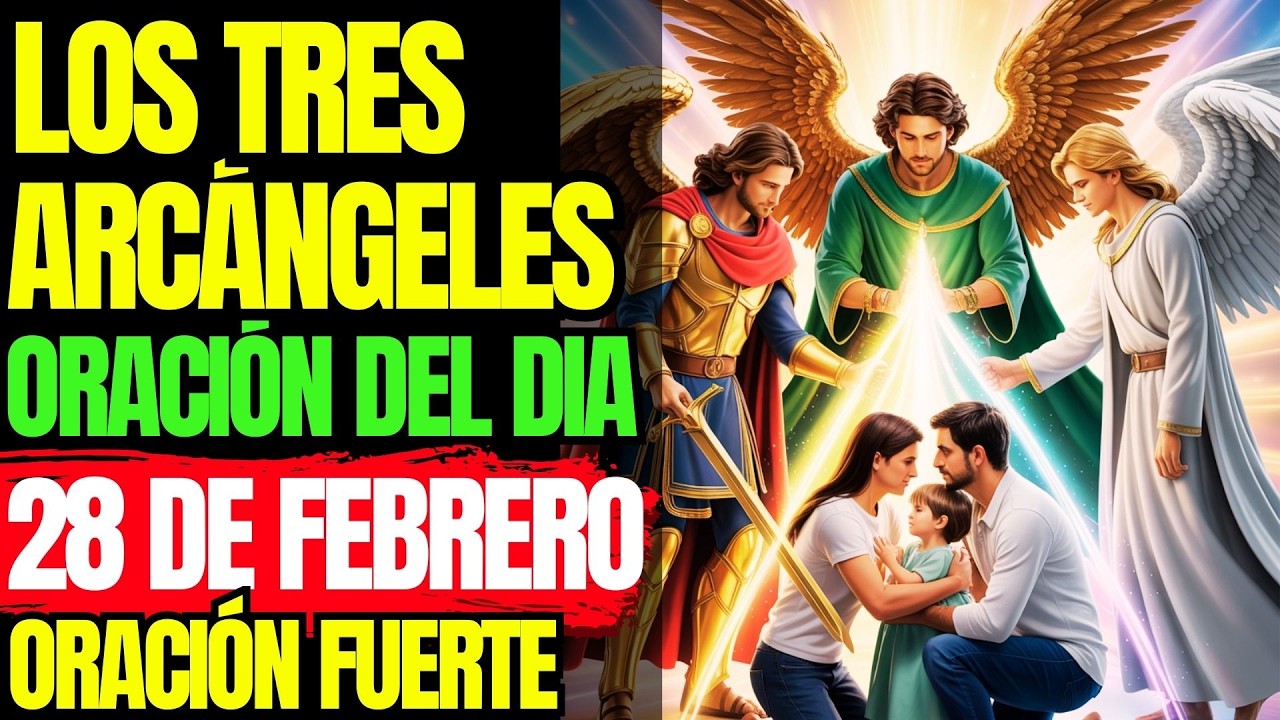 💚💙❤️ ORACIÓN DE LOS 3 ARCÁNGELES QUE TRAEN PAZ, PROTECCIÓN Y GUÍA ESPIRITUAL HOY ✨🕊️