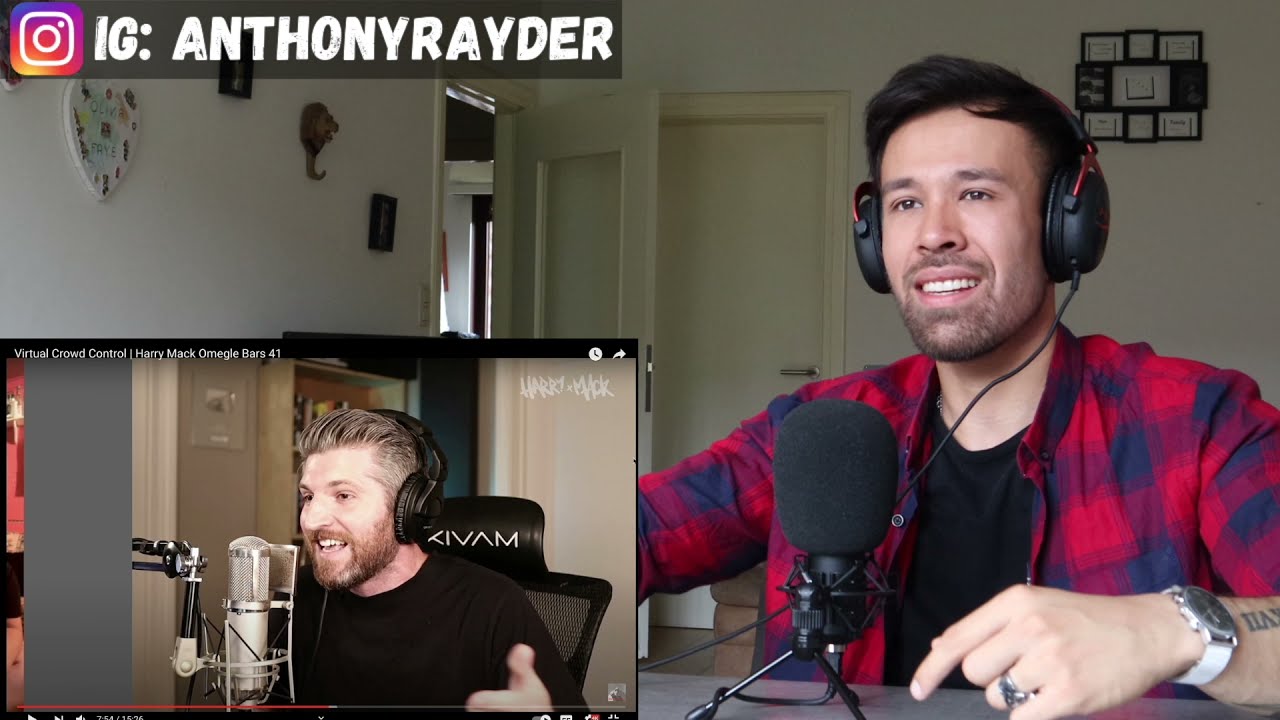 HARRY MACK OMEGLE BARS 41 REACTION - MACK DADDY BACK AT IT