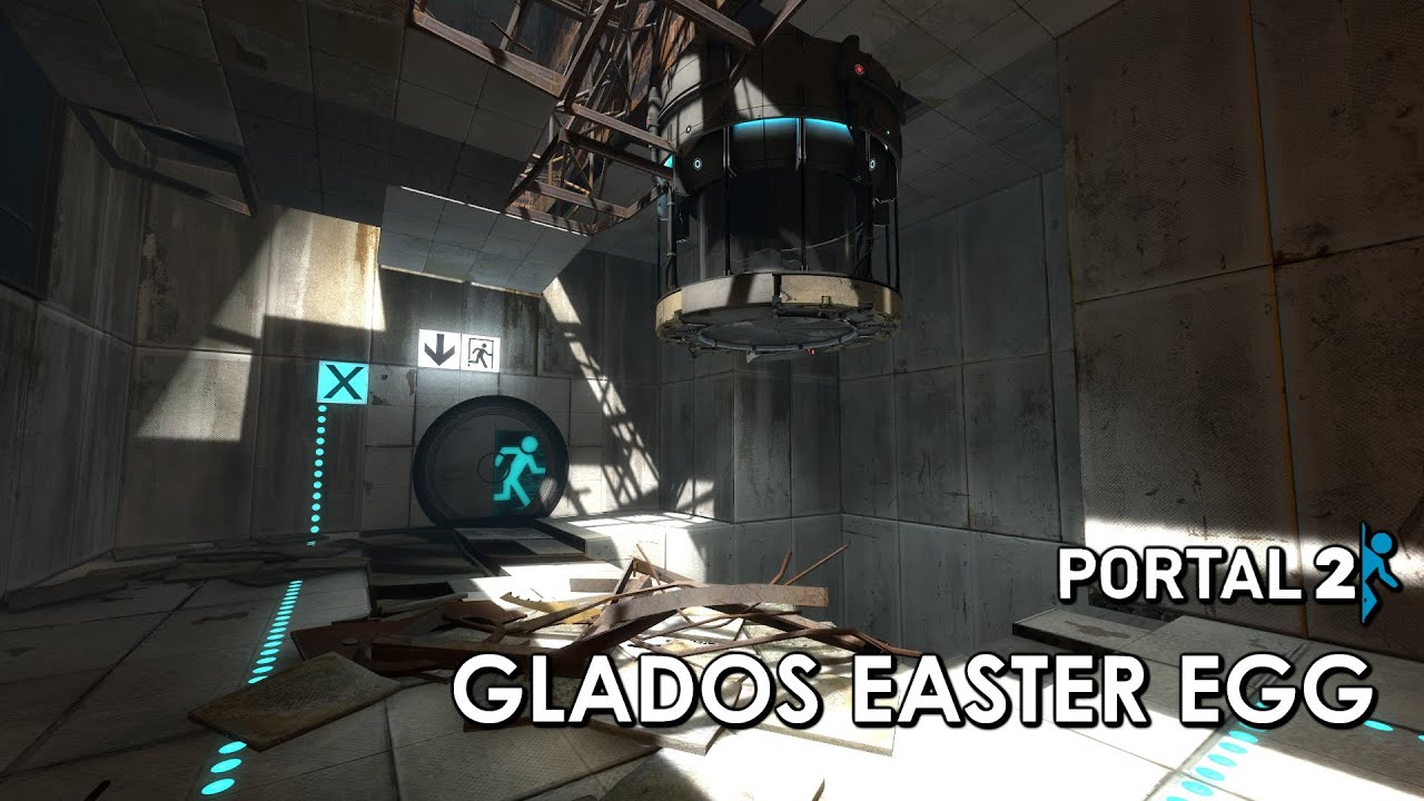 Portal 2 - GlaDOS Easter Egg - YouTube