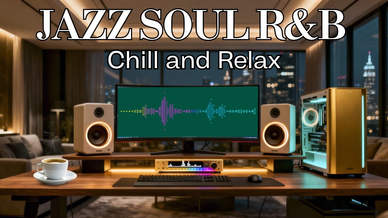 Jazz Soul R&B Night Lounge 🎶 Relax, Unwind & Feel the Mood