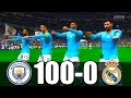 FIFA 23 | RONALDO, MESSI, MBAPPE, NEYMAR, ALL STARS | MANCHESTER CITY 100 - 0 REAL MADRID