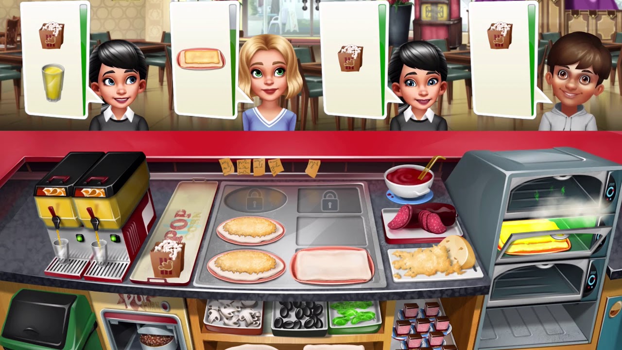 Cooking fever Pizzeria Level 15 YouTube