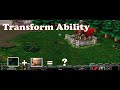 What happens if I make a transform ability?