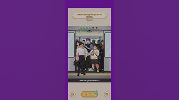 brain puzzle tricky quest level 56/ crowd subway