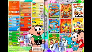 Menu-Dvd Dowload Coleção Turma Da Mônica 8 Em 1