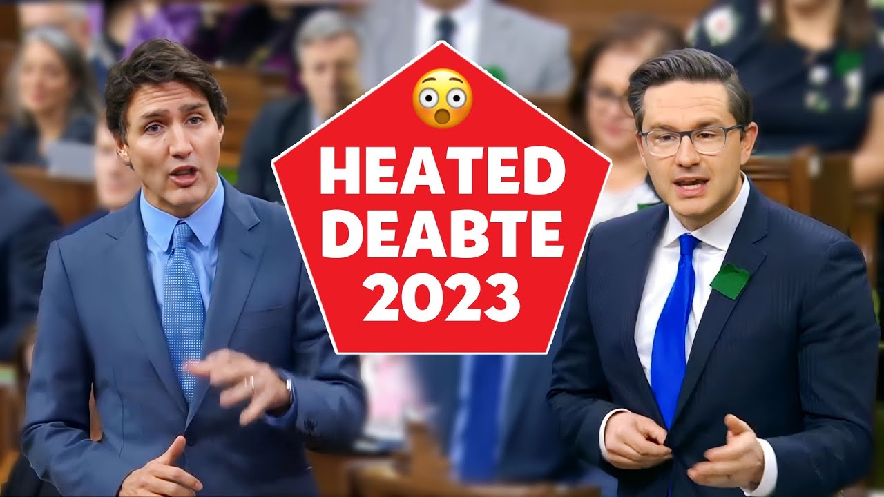 PM Justin Trudeau Face Tough Questions of Opposition Leaders Parliament Debate Pierre Poilievre