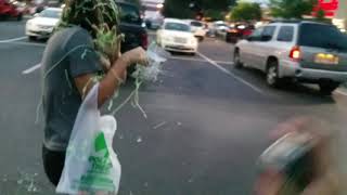 Silly string attack