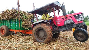 Mahindra 555 Di Arjun tractor stuck in mud Mahindra Arjun Tractor pulling | Come For Village