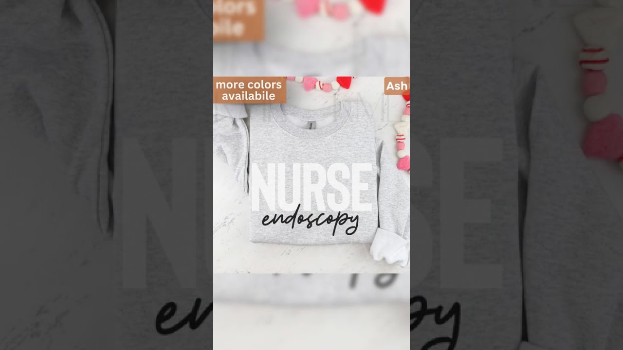 Nurse Endoscopy Sweatshirt RN Nursing Graduation Crewneck Bulk Nurse Appreciation Gift Nursing Gr...