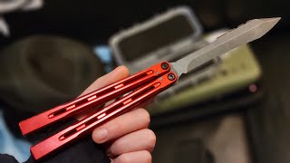 You need to fight this Balisong. | HJF Knives JF-B001 Follow Up.