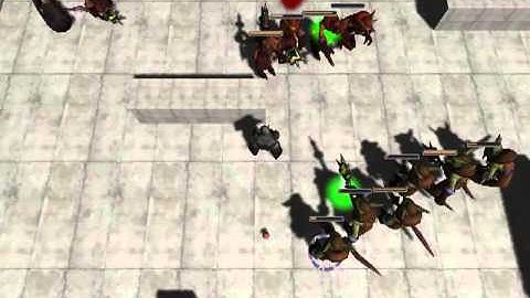 Unity 4 Mecanim Animator+PathFinder Patrol/Chase/Attack/Damage/Death NPC Melee/Range Test #8