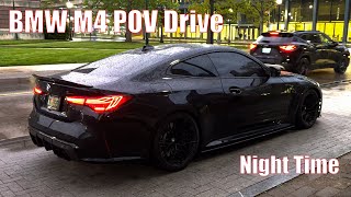 POV LEAVING CAMPUS IN MY STAGE 2 BMW M4 COMPETITION...