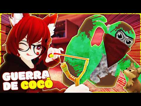 💩 Nosso DESAFIO é SUJAR os AMIGOS com CACA DE MAMACO! 🎯 Gorilla Tag VR