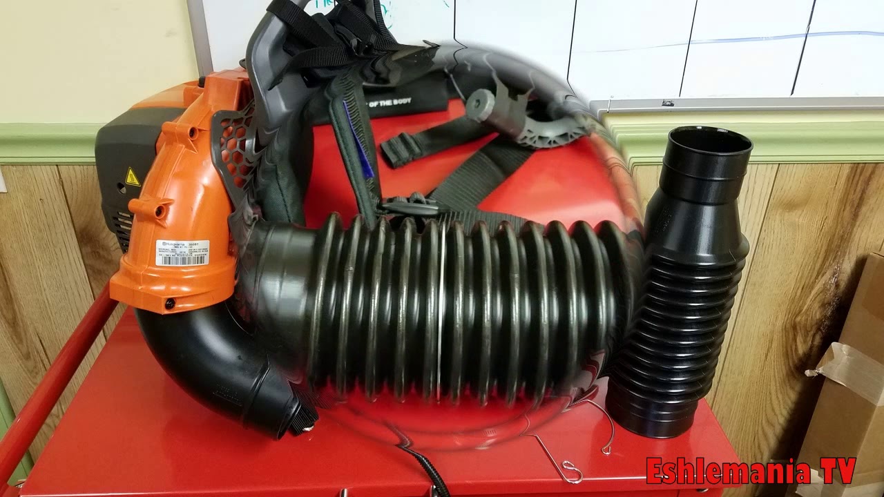 What's In The Box: Husqvarna 350BT Backpack Leaf Blower - YouTube