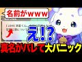 真名がバレてしまいかつてないほどの悲鳴を上げるルンルン【るんちょま / にじさんじ】