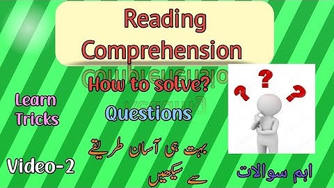 Reading comprehension|| IBA BPS 5 To 15 jobs preparation|| Abdul Sattar