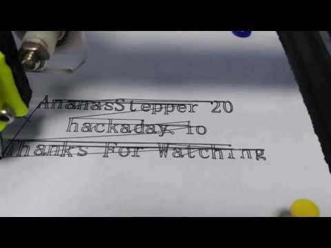 AnanasStepper 2D plotter 1