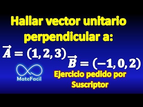 Vídeo: Com Trobar Un Vector Perpendicular