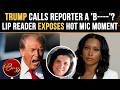 Trump’s Rage BOILS Over Iran Question: Lip Readers EXPOSE His VILE Off-Mic Remark To Female Reporter