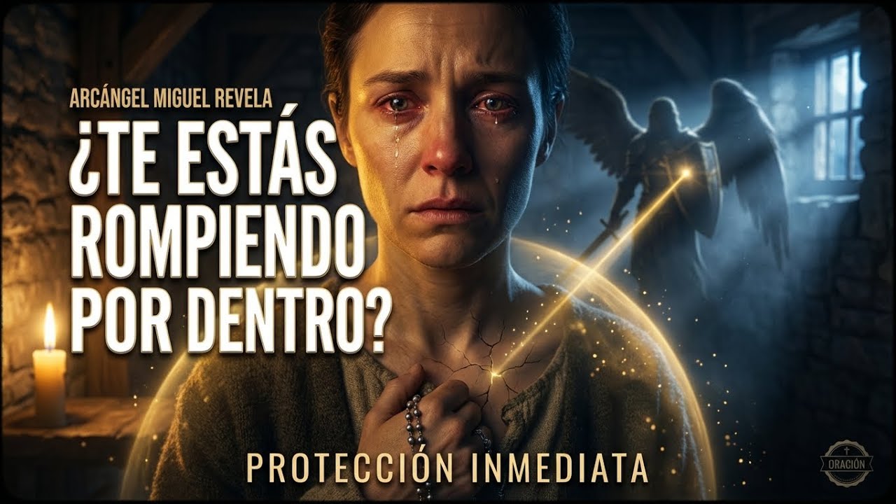 Arcángel Miguel Revela: Si te rompes por dentro — Oración de Protección Inmediata