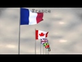 Beautiful Display of 28 Flags of the World - After Effects