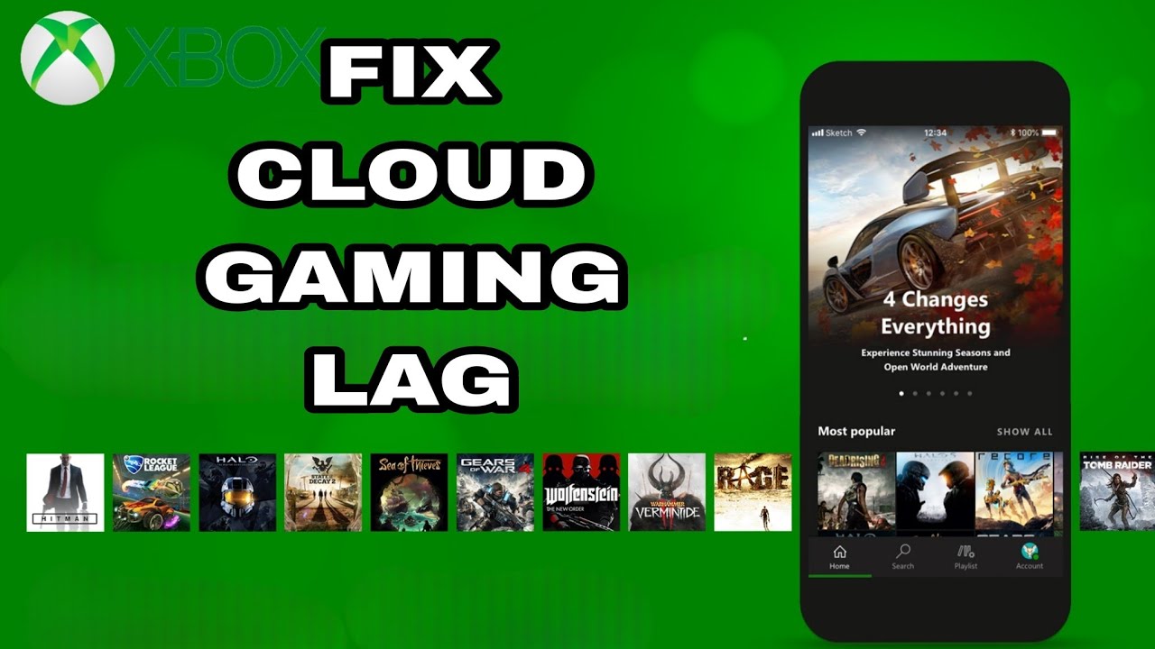 Xbox Cloud Gaming Lag Fixes and Advices