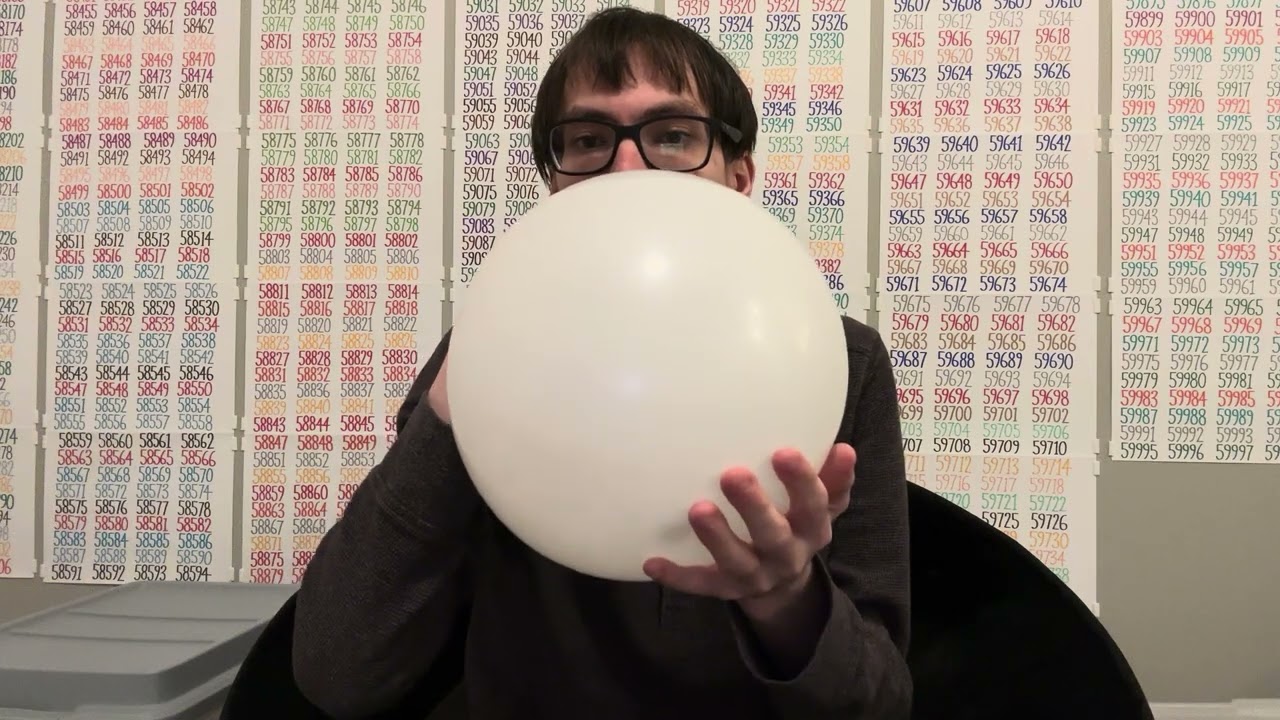 Inflating a balloon 