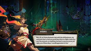 Hermes In-Game Character Dialogue | Hades 94-Run Playthrough