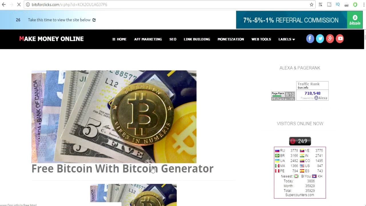 Free Earn 3000+ Satoshi in just few minutes, Get Free Bitcoins, Unlimited BTC Without Investment.