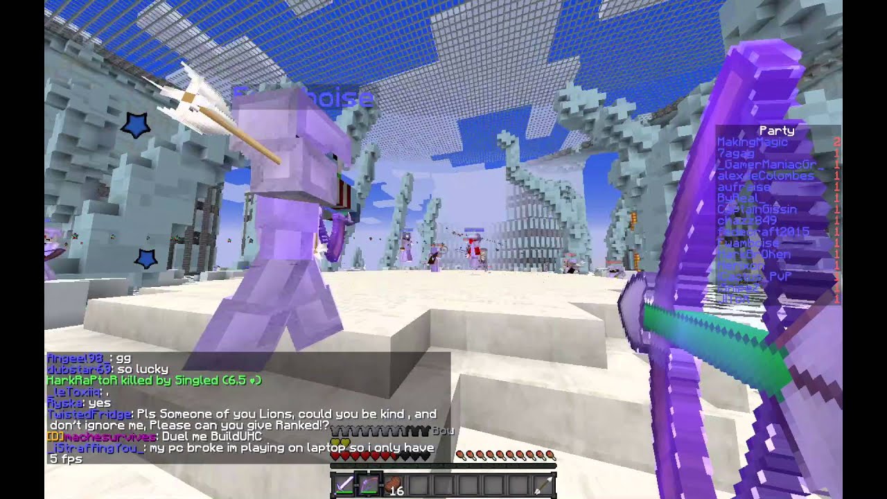 Massive UHC fight! // Badlion