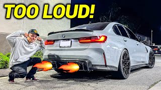 MAKING THE LOUDEST BMW G80 IN THE WORLD!!! (New Exhaust!)