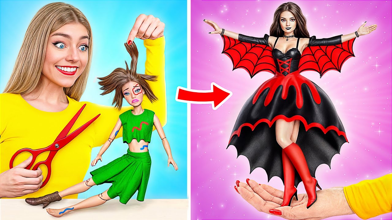 Как стать Вампиром | Лайфхаки для Экстремального Преображения от Multi DO Girls