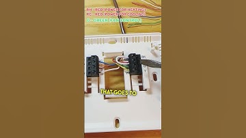 👍Thermostat Wiring for BEGINNERS !!!