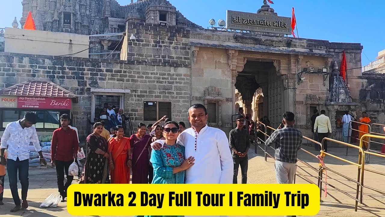 EP06 Dwarka Family Trip | Dwarkadish, Nageshwar Jyotirlinga, Bhet Dwarka Island | Bharat Ghoomo