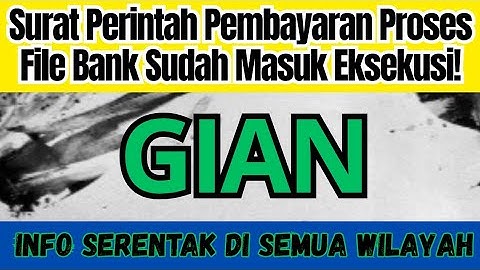 Surat Perintah Pembayaran Proses File Bank Sudah Masuk Eksekusi!