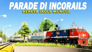 PARADE KERETA JADUL HUT KAI Ke 80 Di INCORAILS | Roblox Kereta Indonesia