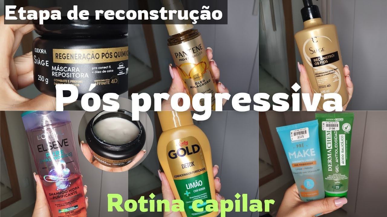 TRATAMENTO REPOSIÇÃO DE MASSA | RECONSTRUÇÃO CAPILAR | ROTINA CAPILAR ...