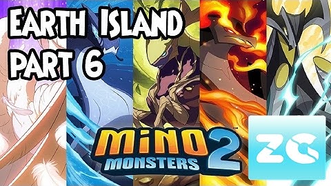 Mino Monsters 2: Evolution Walkthrough - Part 6 Earth Island - Gameplay Android/IOS