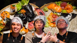 Cowo Macho Coba Bikin Sushi