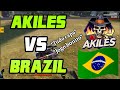 AKILES enfrenta a su ídolo DANTES | HISTORICO PVP 😳 LATAM vs BRAZIL