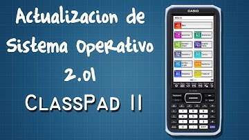 Actualización de OS en Classpad II (fx-cp400)